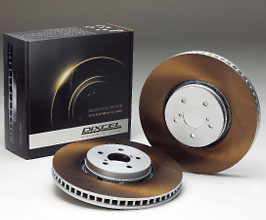 DIXCEL FP Type Heat-Treated High-Carbon Plain Disc Rotors - Rear for Lexus IS350 / (IS250 with Rear Ventilated Rotors)