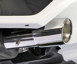 AIMGAIN Exhaust Tips - Type S Curled Oval for Lexus IS 3 Late