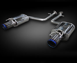 Kakimoto Racing Class KR Exhaust System with Dual Tips (Stainless) for Lexus IS 3 Late