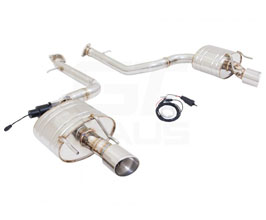 MUSA by GTHAUS GTC Valved Exhaust System with Mid Pipes (Stainless) for Lexus IS 3 Late