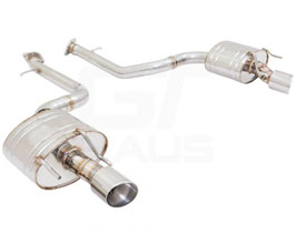 MUSA by GTHAUS GTS Exhaust System with Mid Pipes (Stainless) for Lexus IS 3 Late