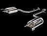 Suruga Speed PFS Loop Sound Muffler Exhaust System (Stainless) for Lexus IS350