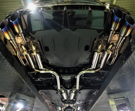 Suruga Speed Dual Loop Sound Exhaust System and Center Muffler Modification (Stainless) for Lexus IS 3 Late