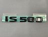 Lems Rear IS500 Emblem (Black)