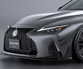 Artisan Spirits Sports Line Black Label Front Lip Spoiler for Lexus IS 3 Late