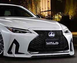 WALD Sports Line Front Half Spoiler (ABS) for Lexus IS 3 Late