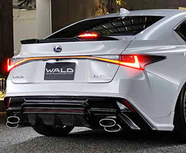 WALD Sports Line Rear Half Spoiler (ABS) for Lexus IS 3 Late