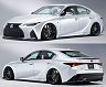 AIMGAIN Sport Spoiler Lip Kit with Type L Diffuser for Lexus IS350 / IS300 F Sport