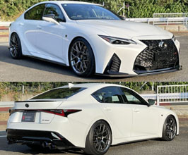 Lems Aero Spoiler Lip Kit (Dry Carbon Fiber) for Lexus IS 3 Late