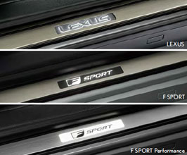 Lexus JDM Factory Option Illuminating Door Sills with F Sport Logo for Lexus IS 3 Late