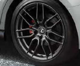Lexus JDM Factory Option F Sport Parts Forged Wheels by BBS for Lexus IS500 / IS350 / IS300 / FSport