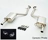 AIMGAIN JATA Inspection Compatible Exhaust System (Stainless) for Lexus IS250