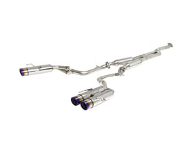 APEXi N1-X Evolution Extreme Catback Exhaust System with Quad Ti Tips (Stainless) for Lexus IS 3