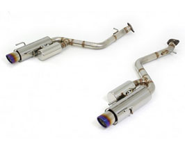 APEXi N1-X Evolution Extreme Exhaust System with Dual Tips (Stainless) for Lexus IS 3