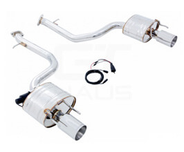 MUSA by GTHAUS GTC Valve Controlled Exhaust System with Round Tips (Stainless) for Lexus IS 3