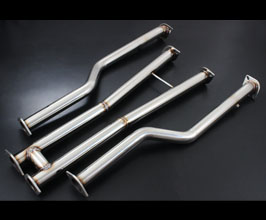 Sense Brand Stealth Bottom-Raising Front and Mid H-Pipes - Straight Ver (Stainless) for Lexus IS 3