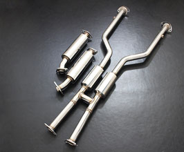 Sense Brand Stealth Bottom-Raising Front and Mid H-Pipes - Super Sound Ver (Stainless) for Lexus IS 3