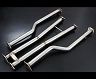 Sense Brand Stealth Bottom-Raising Front and Mid H-Pipes - Straight Ver (Stainless) for Lexus IS350 / IS250 RWD