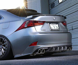 326 Power 3D Star Aero Rear Diffuser with Side Spoilers (FRP) for Lexus IS 3