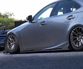 326 Power 3D Star Aero Side Under Spoilers (FRP) for Lexus IS 3