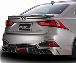 Black Pearl Complete Jewelry Line Neo Rear Half Spoiler (FRP) for Lexus IS 3