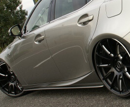 LEXON Exclusive Side Under Splitters for Lexus IS350 / IS300 / IS250