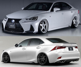 AIMGAIN Pure VIP Sport Aero Spoiler Lip Kit - Type 2 for Lexus IS350 / IS300 / IS250 / IS200t F Sport