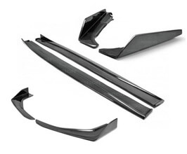 Seibon TP-style Diffuser Kit (Carbon Fiber) for Lexus IS 3