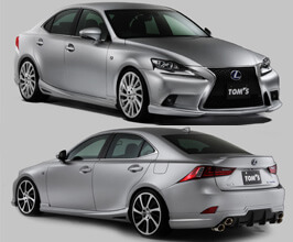 TOMS Racing Aero Under Spoiler Kit (ABS) for Lexus IS 3