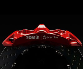 TOMS Racing Brembo x TOMS Brake Kit - Front 6POT 380mm and Rear 4POT 345mm for Lexus IS350 / IS300 / IS200t RWD