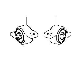 Lexus Front Lower Control Arm Bushings for Lexus IS 3