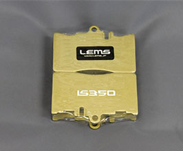 Lems Low Dust Brake Pads - Front for Lexus IS350C