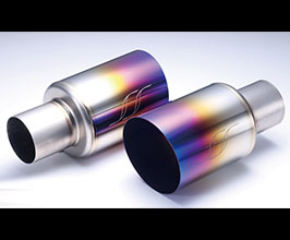 Forzato Exhaust Muffler Tips - Burnt Gradation (Titanium) for Lexus IS-C XE20