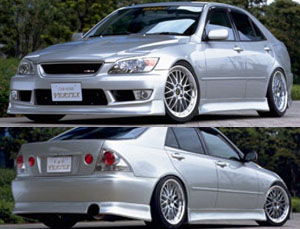 VERTEX (T&E Co) VERTEX Aero Body Kit (FRP) for Lexus IS300 / IS200 / Altezza