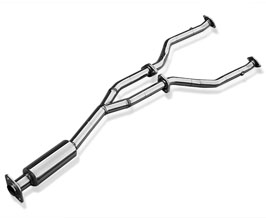 EXART Exhaust Center Mid Pipes with Subsilencer (Stainless) for Lexus IS XE20