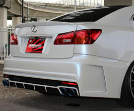 FINAL Konnexion F-06 Series Aero Rear Bumper (FRP) for Lexus IS350 / IS250