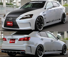 FINAL Konnexion F-06 Series Aero Body Kit with 2014 F Sport Grill Conversion (FRP) for Lexus IS350 / IS250