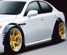 Forzato R-Pride GT Front and Rear Wide Over Fenders (FRP) for Lexus IS350 / IS250