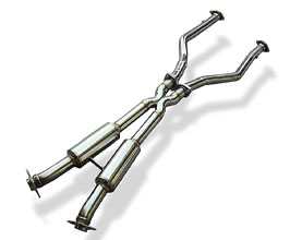 EXART Exhaust Center Mid Pipes (Stainless) for Lexus IS500