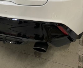 ROWEN Rear Section Exhaust System with Dual Tips (Stainless) for Lexus IS XE30 Late