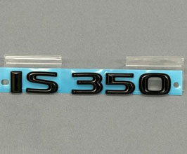 Lems Rear IS350 Emblem (Black) for Lexus IS XE30 Late