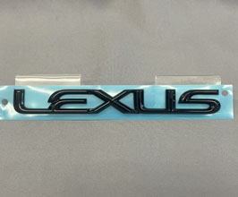 Lems Rear Lexus Emblem (Black) for Lexus IS XE30 Late
