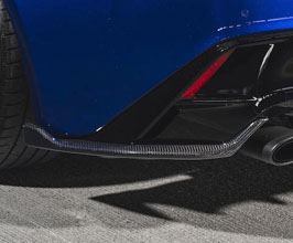 KSPEC Japan Silk Blaze Sports Aero Rear Side Spoilers for Lexus IS500 / IS350 / IS300 F Sport