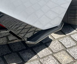 Lems Aero Rear Side Spoilers (Dry Carbon Fiber) for Lexus IS XE30 Late