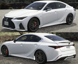 TRD Aero Under Spoiler Lip Kit (PPE) for Lexus IS350 / IS200t F Sport