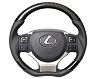 REAL Premium Series Custom Steering Wheel (Leather with Carbon Fiber)