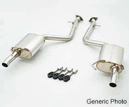 AIMGAIN JATA Inspection Compatible Exhaust System (Stainless) for Lexus ISF 2