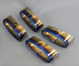 Lems Exhaust Tips (Titanium) for Lexus ISF 2