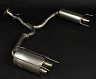 Lems Exhaust Rear Muffler Sections (Titanium) for Lexus ISF