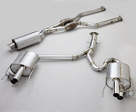 NOVEL Catback Exhaust System with Valves (Stainless) for Lexus ISF 2